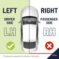 Spieg Driver Side Mirror Cover For Audi A3 A4 A5 Quattro S4 S5 W O Lane Assist Lh Housing Paint To Match View Cap Replacement
