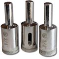 3 Pieces 4 Inch Kent Diamond Coated Core Drill Bits Hole Saws 