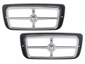 Auto Krafters Compatible Replacement For Grille Light Bezels Lh Rh Pair Fits 1969-70 Cougar Mustang 71-74 Comet Maverick Shelby