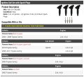 Ignition Coil And Iridium Spark Plug Kit 8 Piece For 2002 To 2011 Toyota Camry Hybrid 2 4l 4 Cylinder W0125-y342688
