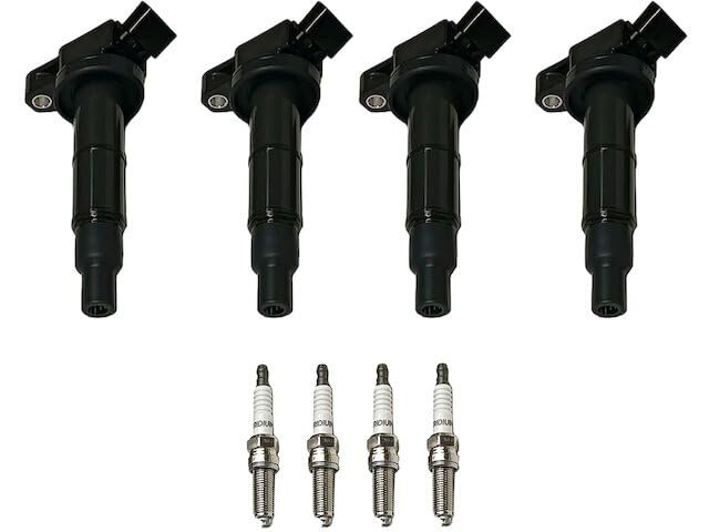 Ignition Coil And Iridium Spark Plug Kit 8 Piece For 2002 To 2011 Toyota Camry Hybrid 2 4l 4 Cylinder W0125-y342688