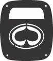 Jeeptails Black Spade Tail Lamp Light Covers For Jeep Wrangler Yj And Tj Set Of 2 