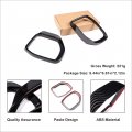 Car Rear View Mirror Rain Visor Guard Frame Compatible With Ford Maverick 2022 Side Eyebrow Waterproof Auto Smoke Sun