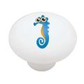 Peeper Seahorse High Gloss Ceramic Drawer Knob 
