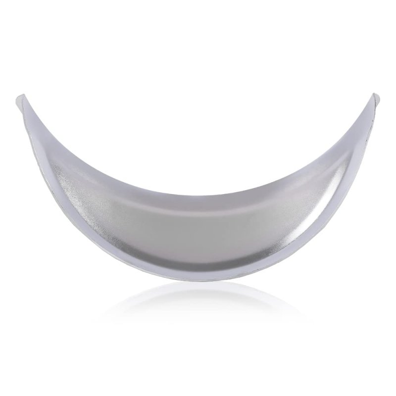 Headlight Headlamp Visors Pair 7 Heavy Duty Chrome Shields Trim Caps Custom Car