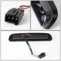 Ford F-250 F-350 F-450 F-550 Super Duty 1999-2016 Ford Ranger 1993-2011 Clear Lens Black Housing Tail High Mount 3rd Third 