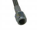 Braided Brake Line Straight 4 In Hose Stainless Steel 4 Pack 