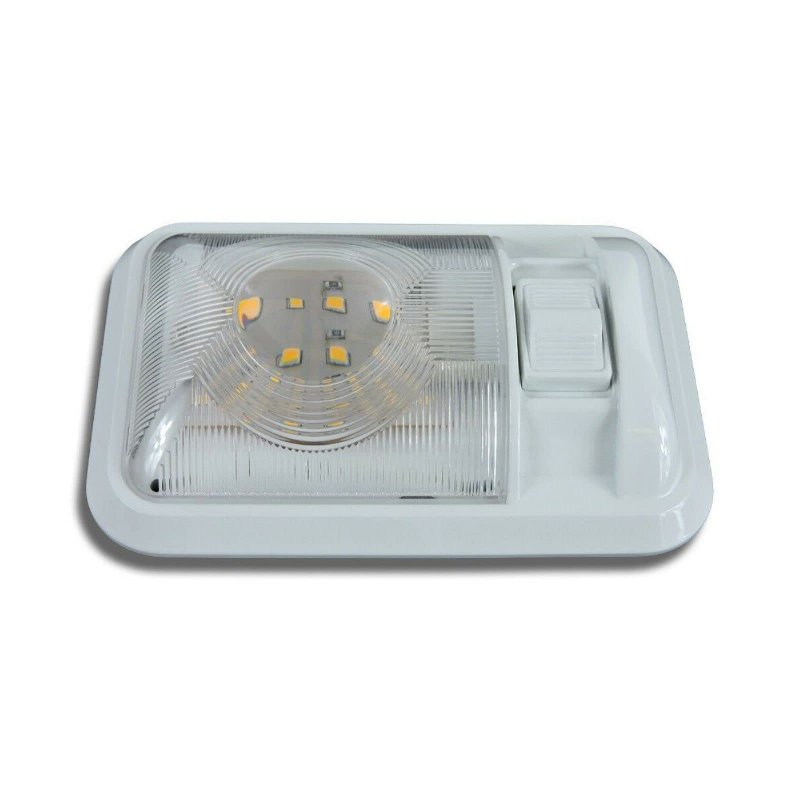 3 Rv Interior Led Ceiling Light Boat Camper Trailer Single Dome 12v 280lm