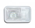 3 Rv Interior Led Ceiling Light Boat Camper Trailer Single Dome 12v 280lm 