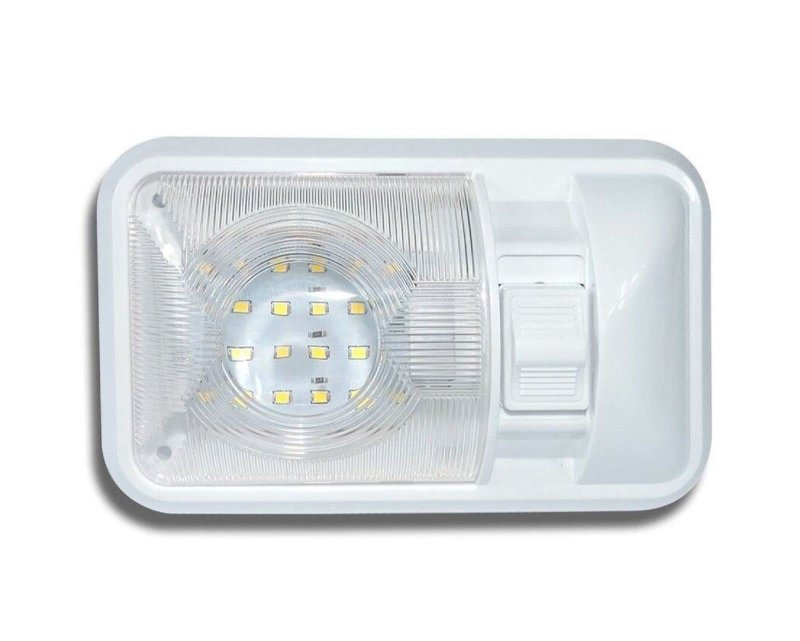 3 Rv Interior Led Ceiling Light Boat Camper Trailer Single Dome 12v 280lm
