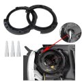 7 Headlight Mount Bracket Ring Replacement Set For 2018 Jeep Wrangler Jk Unlimited Willys Wheeler Sport Utility 4-door 3 6l