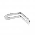 Uxcell Adjustable Corner Code 4pcs 48x48mm Stainless Steel 90-degree L-shape Brace For Fixed Furniture Shelf Bed Table