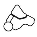 Beckarnley 039-6637 Oil Filter Housing Gasket 