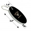 Graphics More Oakland Golden Grizzlies Floating Keychain Oval Foam Fishing Boat Buoy Key Float