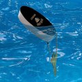 Graphics More Oakland Golden Grizzlies Floating Keychain Oval Foam Fishing Boat Buoy Key Float