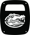 Jeeptails Gator Tail Lamp Light Covers For Jeep Cj Or Yj And Tj Wranglers Black Set Of 2 