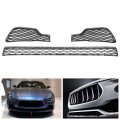 Keenso Front Grill Bumper Lower Set With Grille Cover For Ghibli 2014-2017