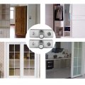 Stainless Steel Barn Door Roller Floor Guide Sturdy Durable Prevents Swinging Smooth Sliding Easy Installation Suitable For