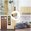 Uxcell Wood Grain Tape 4 X33 Ft Self Adhesive Repair Patch For Baseboards Doors Floor Furniture Home Decor Pearl Champagne