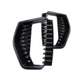 Fog Light Trim Pair For Gmc Sierra 1500 2019 2020 2021 Sle Elevation Model Front Driver And Passenger Side Textured Black 