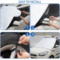 Windshield Snow Cover Fit For Kia Soul 2009-2013 Front Ice And Auto Extra Thick Protects From Rain Sun Frost