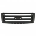 Hecasa Front Grille Compatible With 2007-2014 Ford Expedition Bumper Grill Assembly Dark Grey Abs Plastic Replacement For