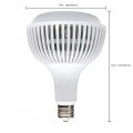 Satco 80w Led Hid Replacement 5000k Mogul Extended Base 120-277v Dimmable