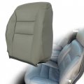 Hecasa Driver Side Lean Back Cover Compatible With 1995-1999 Chevy Chevrolet Tahoe Suburban Front Left Seat Top Artificial
