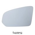 Spieg Vo1324106 Driver Side Mirror Glass Replacement For Volvo S90 V90 V60 S60 Heated W Backing Plate Lh