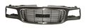 Sherman Replacement Part For Gmc Jimmy-yukon Grille Assembly Partslink Number Gm1200447 