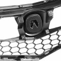 Ac1200128 Factory Style Front Bumper Grill Grille Assembly Compatible With Acura Rdx 2016-2018 Matte Black