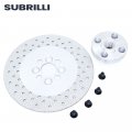 5 Vacuum Brazed Diamond Blade Saw Cutting Disc With 8-11 Flange For Granite Marble Concrete