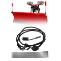 11 Pin Vehicle Side Light Wiring Harness With Dust Cover For Western Snowex Fisher Blizzard Plows Replace 26357 22413 