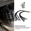 2pcs Ignition Coils Harness Connector For Chevrolet Silverado 3500 2004-2006 V8 5 3l 2001-2006 6 0l 2003-2007 8 1l