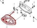 Motocycle Led Integrated Rear Running Tail Stop Brake Light Super Bright Fit For Honda 2003-06 Cbr600rr 2004-07 Cbr1000rr Cbr