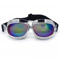 Evomosa Motorcycle Goggles Vintage Pilot Retro Motocross Goggle Outdoor Eyewear Sports Glasses For Half Helmet 