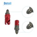 An3 3an Car Motorcycle Quick Release Disconnect Dry Break Coupling Fitting Connector For Brake Hose Red