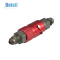 An3 3an Car Motorcycle Quick Release Disconnect Dry Break Coupling Fitting Connector For Brake Hose Red