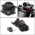 Auto Dynasty Compatible With Mitsubishi Montero Sport Pair Of Bumper Driving Fog Lights Wiring Kit Switch Smoked Lens