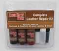 Automotive Leather Max Complete Refinish Restore Repair Kit Now With 3 Color Shades To Blend Vinyl Recolor Beige Mix 