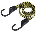 Keeper 06118 Ultra 48 Black Yellow Flat Bungee Cord 