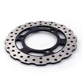 Front Brake Disc Rotor For Kawasaki Ninja Ex250-j 250r 2008-2012 Black 