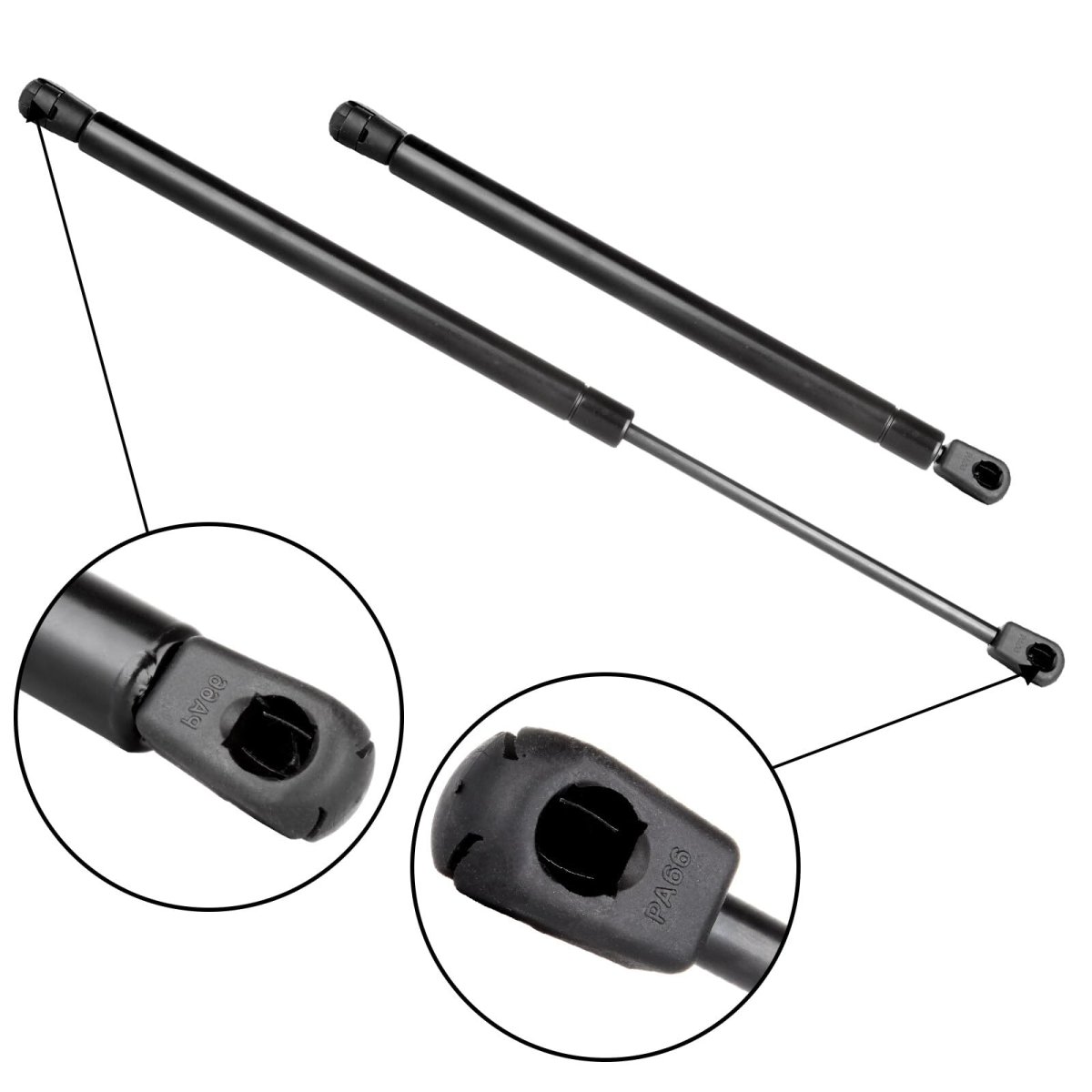 Window Glass Lift Supports Gas Spring Struts 17 5 In For Chevrolet Blazer And Gmc Jimmy 1995 2005 Oe 4642 Sg330019