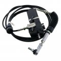 Solarhome 102-8007 Throttle Motor Governor For Caterpillar Cat Mini Excavator 307 E307 E307b Round Plug Accelerator