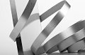 Edge Supply Brushed Aluminum Stainless Steel 3 4 Inch X 50 Ft 1mm Thickness Edgebanding Roll Non Glued 