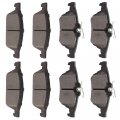Ceramic Brakes Pads Quick Stop Front Rear Brake Pad Fit For 2013-2016d Escape 2013-2018 Ford Focus 2014-2019 For Transit