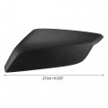 Uxcell Black Left Driver Side Car Door Wing Mirror Cover Rear View Cap For Chevy Malibu 2016 2017 2018 2019 No 84026841