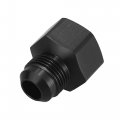 X Autohaux Car Female An16 16an To Male An12 12an Flare Hose Reducer Fuel Line Fitting Adapter Oil Cooler Bulkhead Aluminum