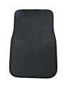 A Set Of 4 Universal Fit Front And Rear Logo Plush Carpet Floor Mats -red Lips