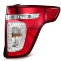 Passenger Side Tail Light Assembly For 2011 2015 Ford Explorer Xlt Base Limited Sport Red Clear Lens Replaces Bb5z13404c 